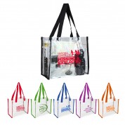 Clear Vinly NFL Stadium Compliant Tote Clear Vinly NFL Stadium Compliant Tote